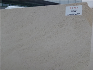 New Santenoy Limestone Slabs, Tiles
