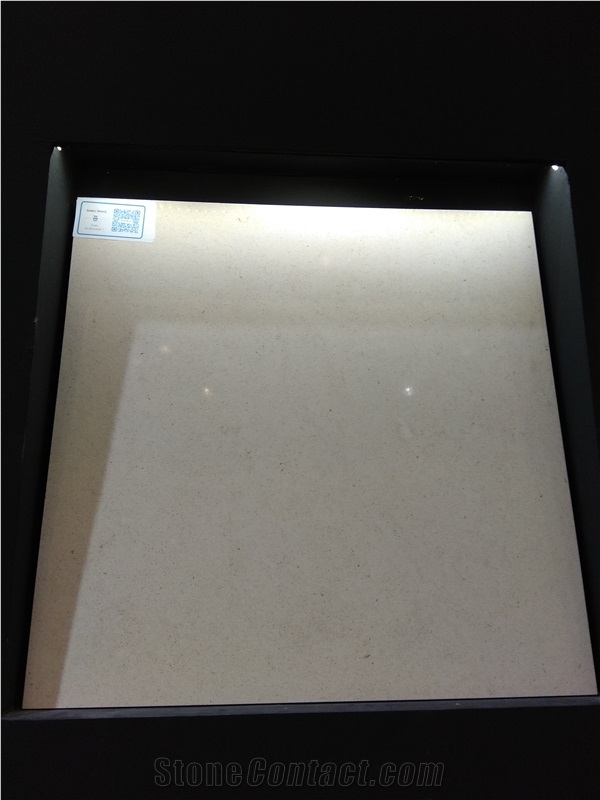 Sandy White Limestone Slabs, Cut to Size Tiles