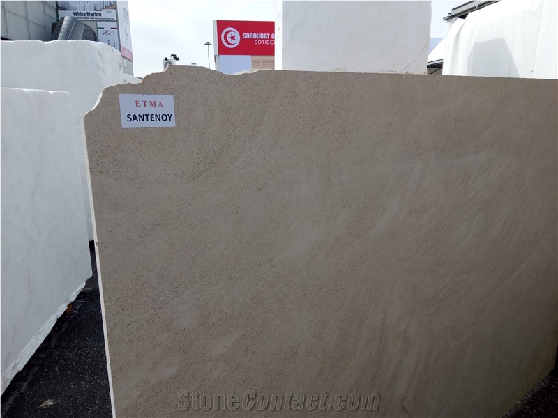 Santenoy Limestone Slabs, Tiles