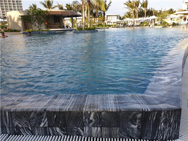 Viet Nam Black and White Crystallized for Pool