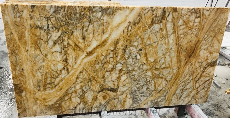Amber Grey Ash Natural Slab Price Gold Marble