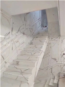 Calacatta White Marble for House Decoration