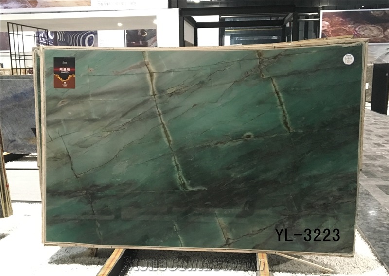 Botanic Green Quartzite ,Emerald Green