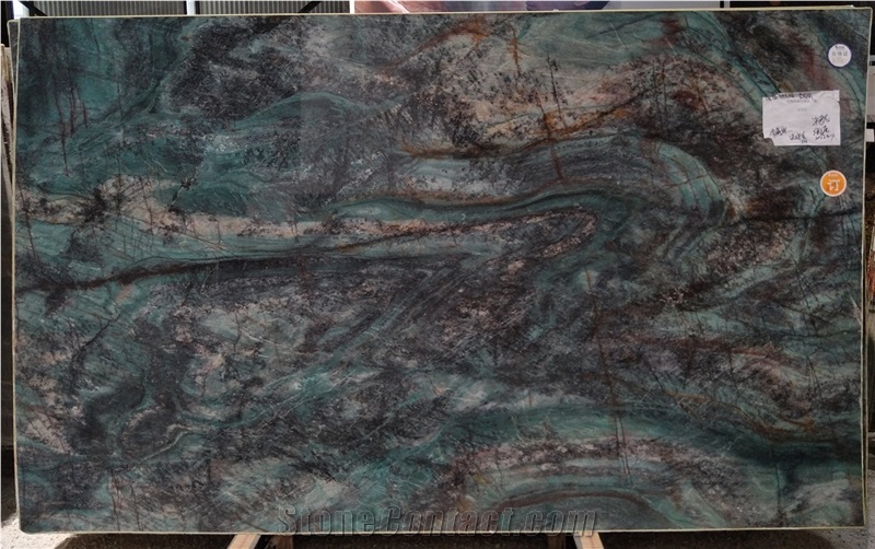Botanic Green Quartzite ,Emerald Green