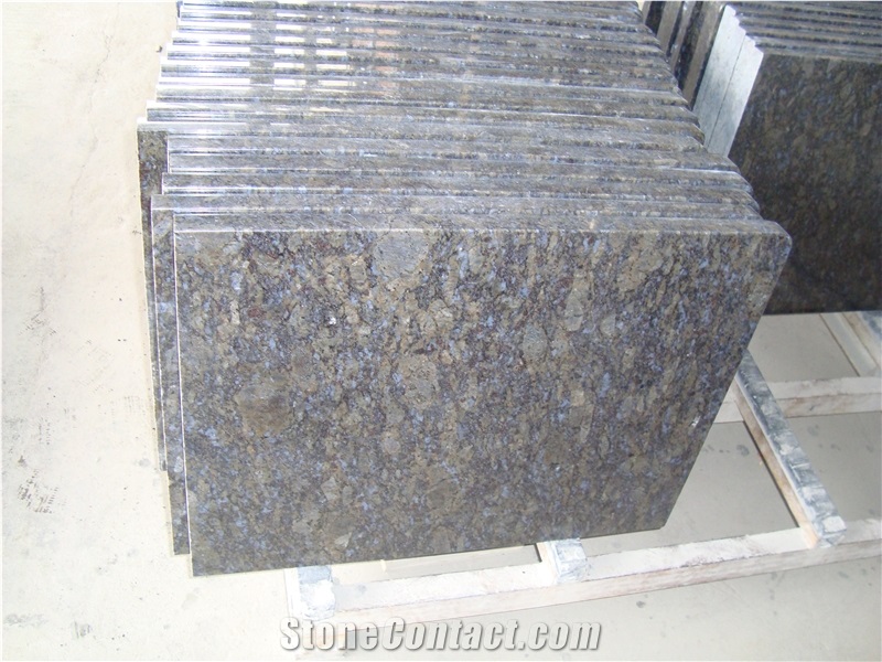 Chinese Blue Granite Butterfly Blue