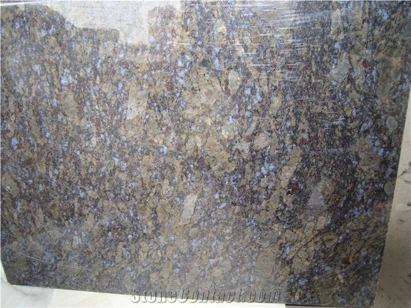 Chinese Blue Granite Butterfly Blue