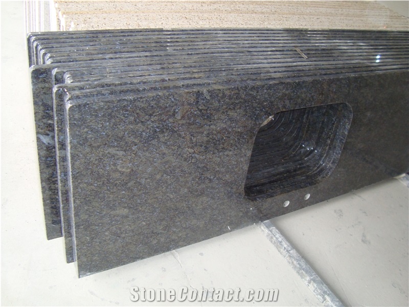 Chinese Blue Granite Butterfly Blue