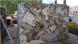 Patagonia Quartzite Slabs, Brazil Crystal White Quartzite
