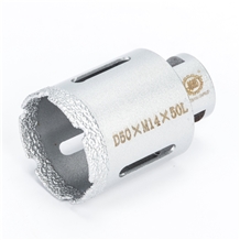 Vacuum Brazed Diamond Core Bit for Granite Marble