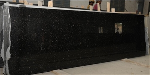 Black Galaxy Granite Slab