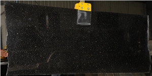 Black Galaxy Granite Slab