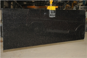 Black Galaxy Granite Slab