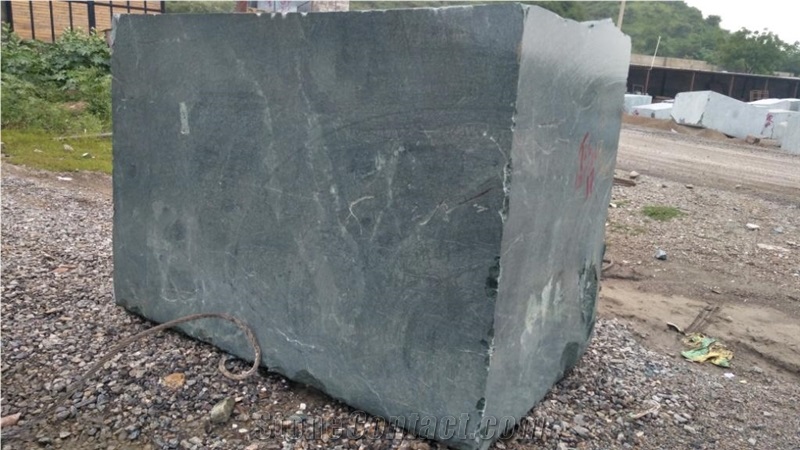 Emerald Green Marble Rough Block