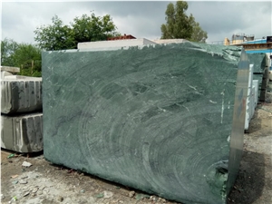 Green Marble Rough Blocks