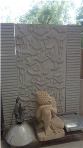 Marble Handicrafts Relief Wall Panels