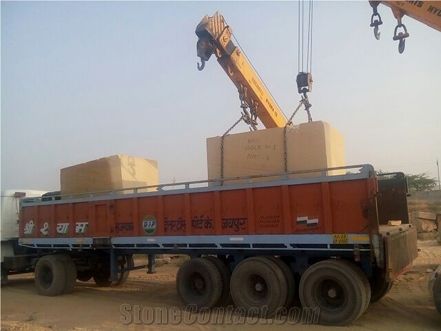 Teakwood Sandstone Blocks