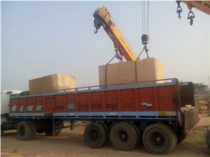 Teakwood Sandstone Blocks