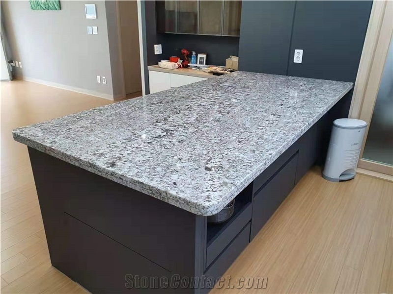 Bianco Antico Granite Kitchen Countertops