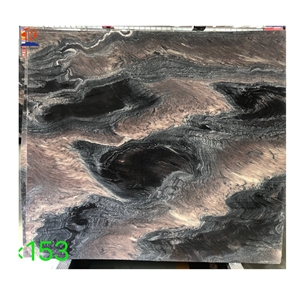 Italian Cipollino Ondulato Rosso Marble Slabs