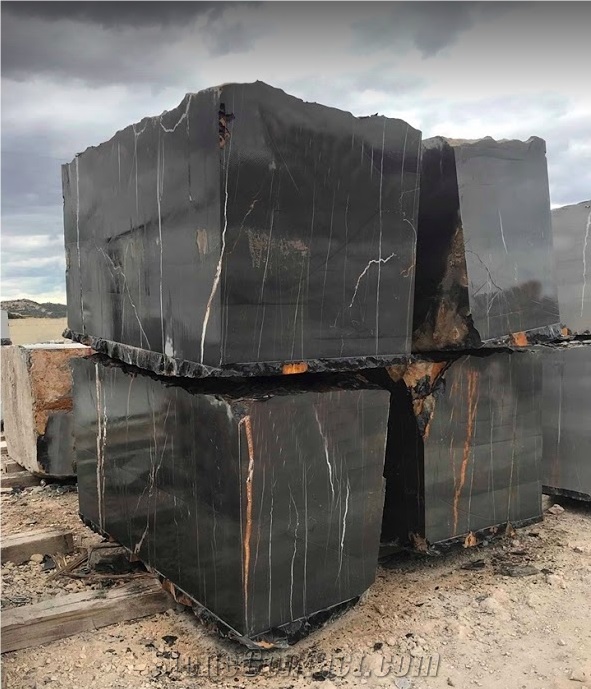 Black Aziza Marble Slabs