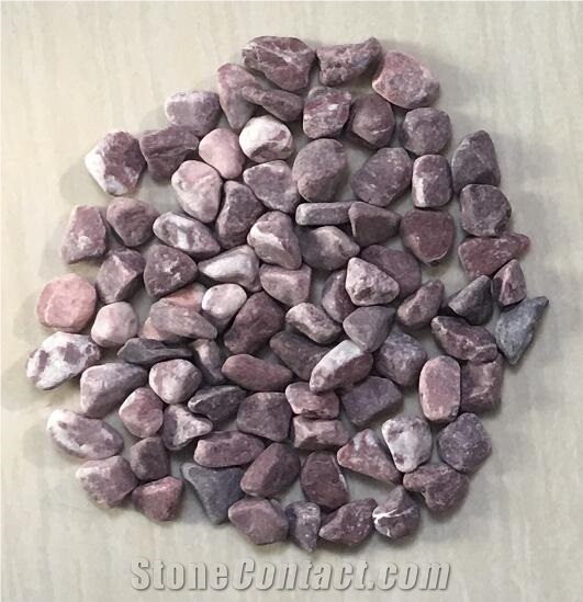Dark Red Tumble Stone Pebbles and Gravels