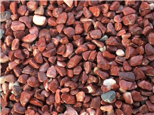 Dark Red Tumble Stone Pebbles and Gravels