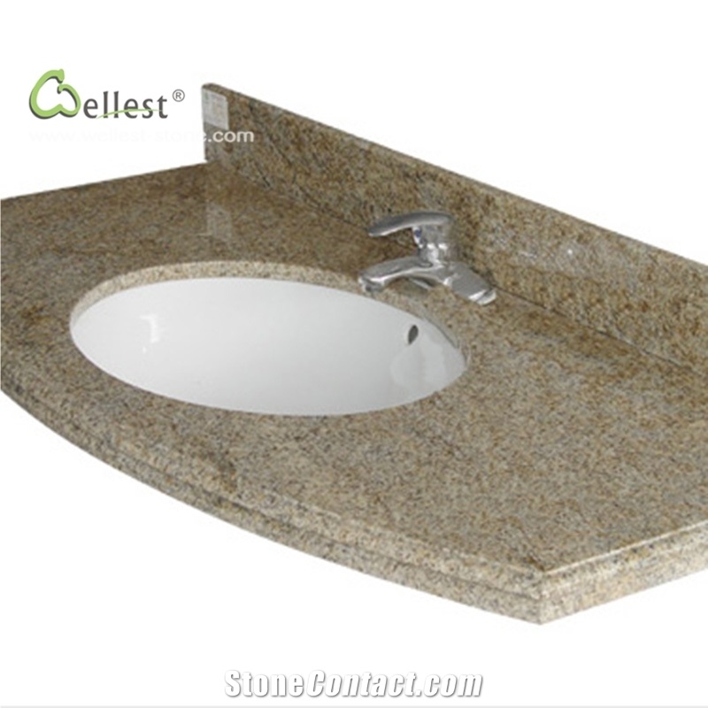 Beige Yellow Vanity Tops Tabletops Granite G350