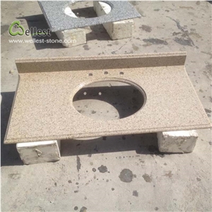 Beige Yellow Vanity Tops Tabletops Granite G350