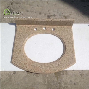 Beige Yellow Vanity Tops Tabletops Granite G350