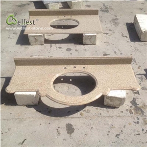 Beige Yellow Vanity Tops Tabletops Granite G350
