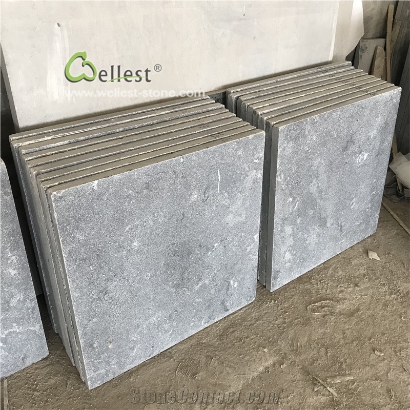 Blue Bluestone Floor Tile Pavement