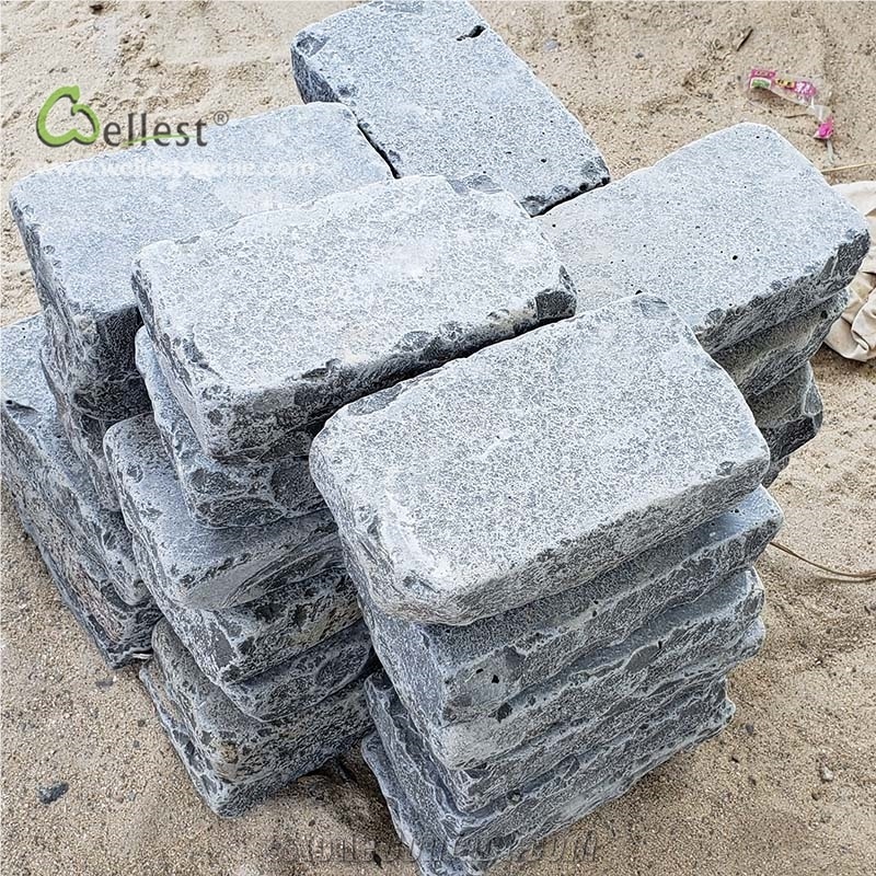 Blue Brick Look Natural Limestone Paving Tile