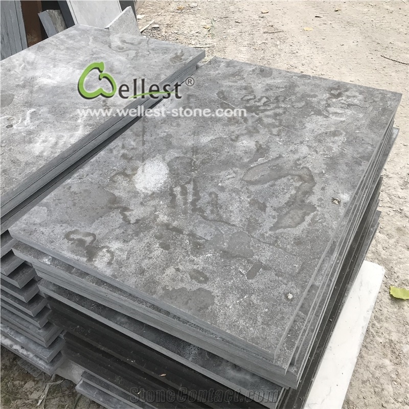 Blue Limestone Bluestone Floor Tile Depth Veins
