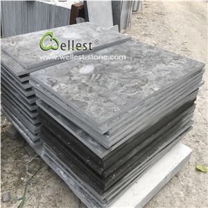 Blue Limestone Bluestone Floor Tile Depth Veins