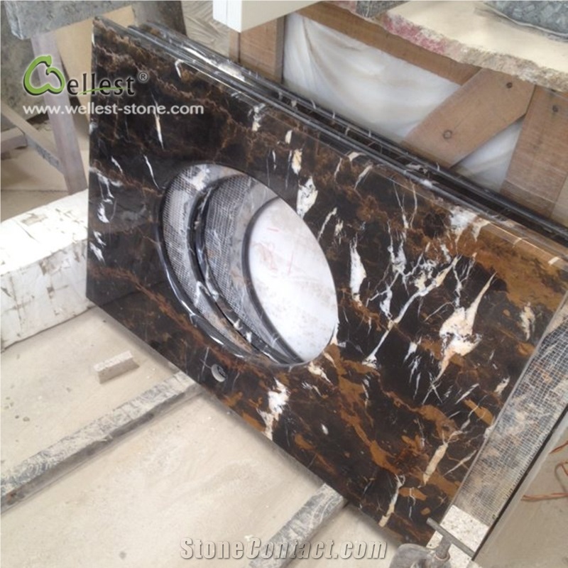 Brown Countertops Tabletops Marble M815