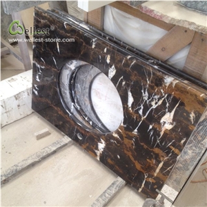 Brown Countertops Tabletops Marble M815
