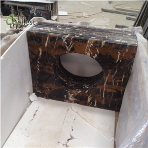 Brown Countertops Tabletops Marble M815