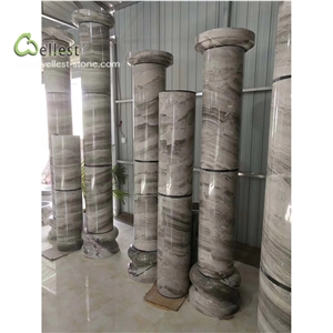 Brown Grey Pillar Pilaster Post Column