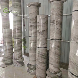 Brown Grey Pillar Pilaster Post Column
