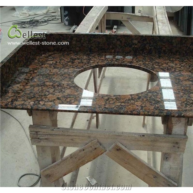 Brown Vanitytops Countertops Tabletops Granite 982