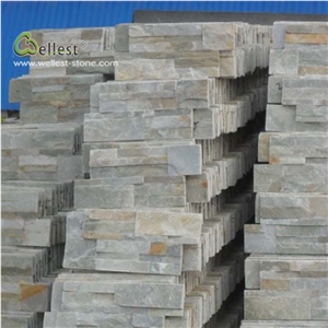 Ligh Green Ledgestone Veneer Cultured Stone Slate