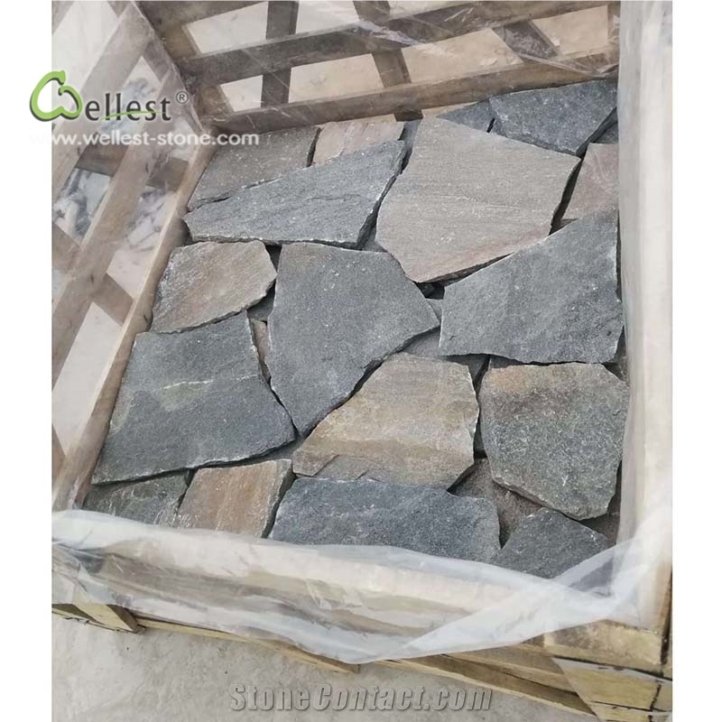 Light Grey-Blue Tone Loose Stone Random Shape