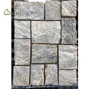 Light Grey Brick Look Loose Stone Field Stone