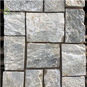 Light Grey Brick Look Loose Stone Field Stone