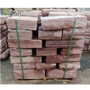 Rosy Brown Red Kerb Stone Curbstone