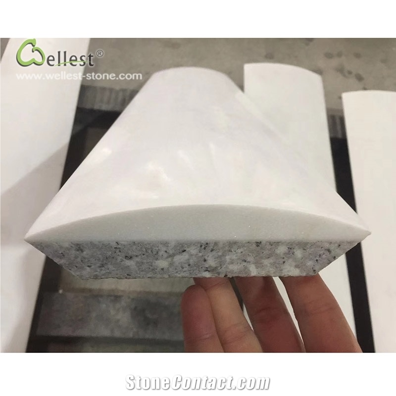 White Surface Grey Base Windowsill Window Surround