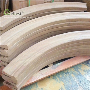 Yellow - Beige Arch Windowsill Window Surround