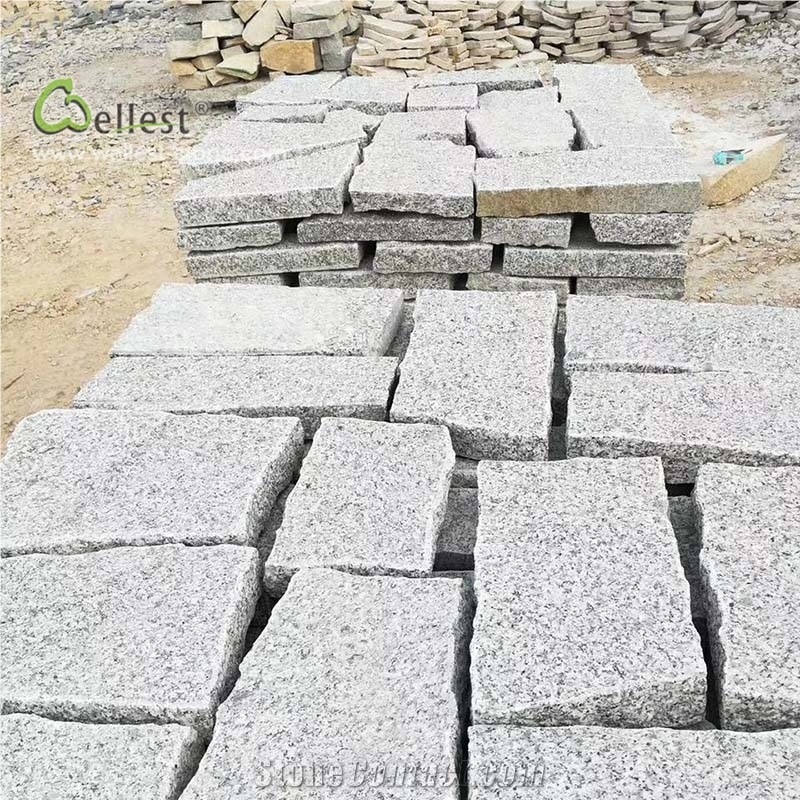 Yellow Beige Loose Stone Wall Cladding Facade