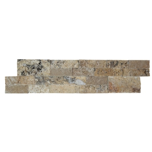 Scabos Travertine Ledgestone Veneer