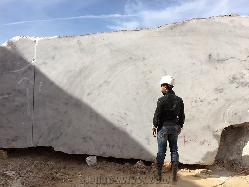 Infinito White Marble Blocks